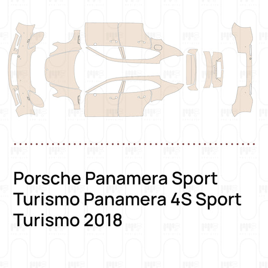 Pre-Cut PPF Porsche Panamera Sport Turismo Panamera 4S Sport Turismo 2018