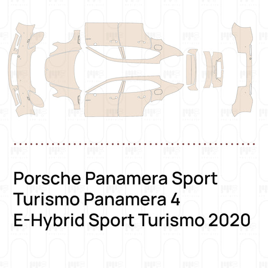 Pre-Cut PPF Porsche Panamera Sport Turismo Panamera 4 E-Hybrid Sport Turismo 2020