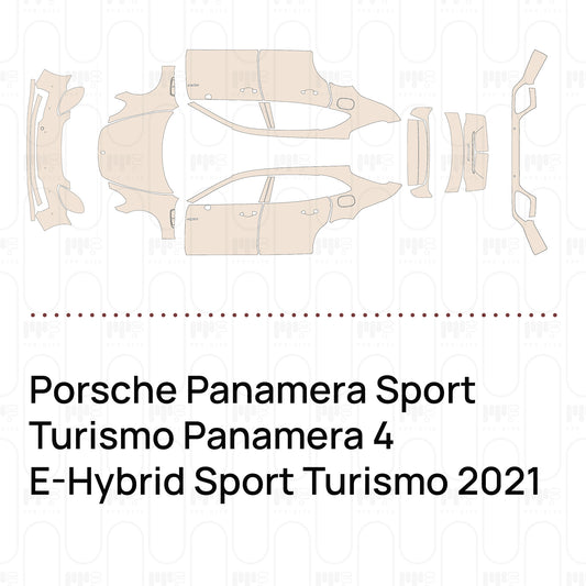 Pre-Cut PPF Porsche Panamera Sport Turismo Panamera 4 E-Hybrid Sport Turismo 2021