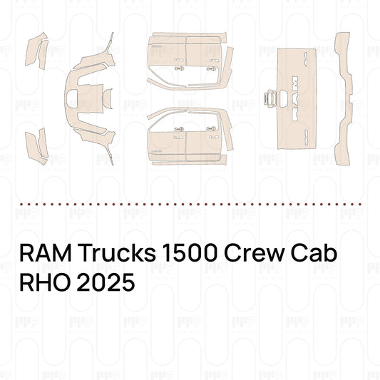 RAM Trucks 1500 Crew Cab RHO 2025 – Pre-Cut PPF