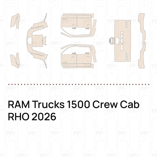 RAM Trucks 1500 Crew Cab RHO 2026 – Pre-Cut PPF