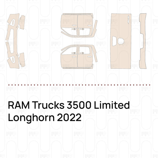 RAM Trucks 3500 Limited Longhorn 2022 – Pre-Cut PPF