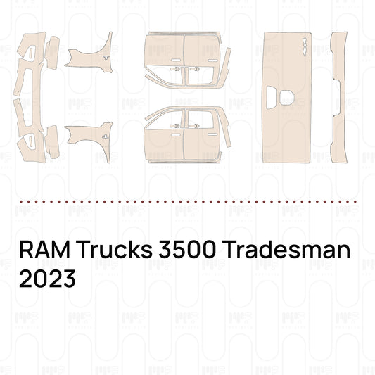 RAM Trucks 3500 Tradesman 2023 – Pre-Cut PPF