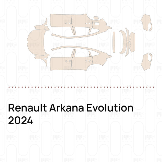 Pre-Cut PPF Renault Arkana Evolution 2024