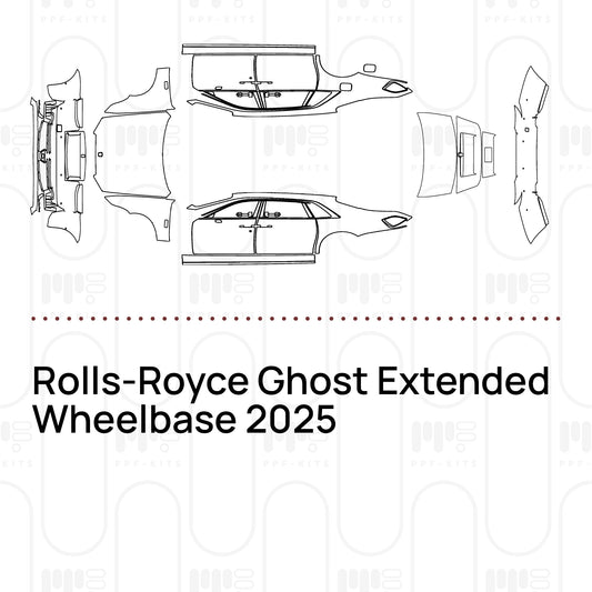 Pre-Cut PPF Rolls-Royce Ghost Extended Wheelbase 2025