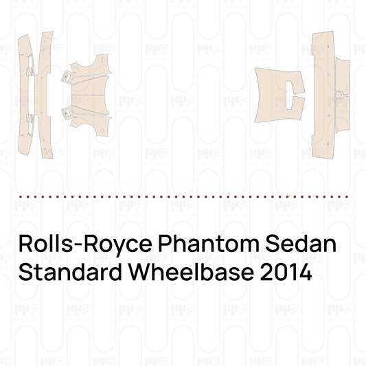 Pre-Cut PPF Rolls-Royce Phantom Sedan Standard Wheelbase 2014