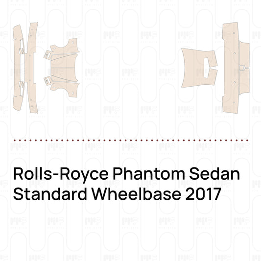 Pre-Cut PPF Rolls-Royce Phantom Sedan Standard Wheelbase 2017