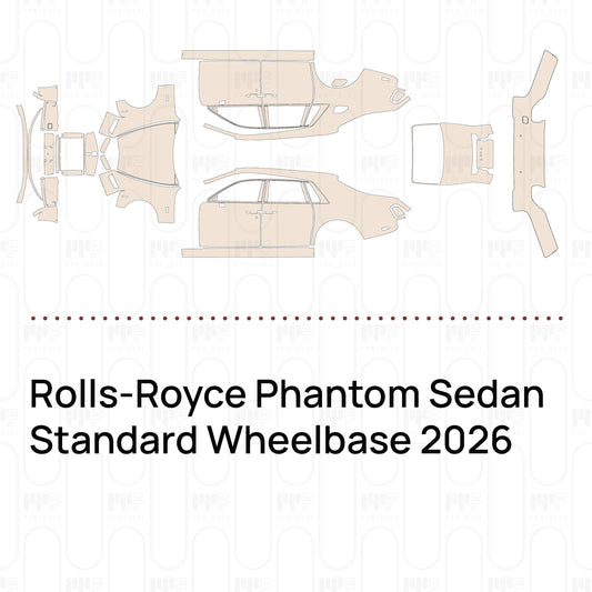 Pre-Cut PPF Rolls-Royce Phantom Sedan Standard Wheelbase 2026