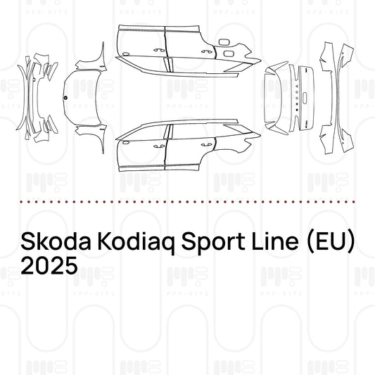Pre-Cut PPF Skoda Kodiaq Sport Line (EU) 2025
