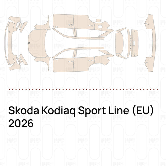 Pre-Cut PPF Skoda Kodiaq Sport Line (EU) 2026