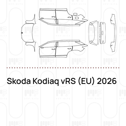 Pre-Cut PPF Skoda Kodiaq vRS (EU) 2026