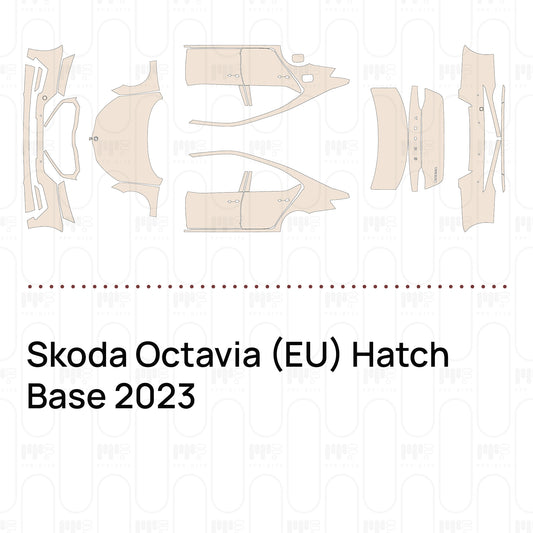 Pre-Cut PPF Skoda Octavia (EU) Hatch Base 2023