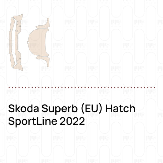 Pre-Cut PPF Skoda Superb (EU) Hatch SportLine 2022