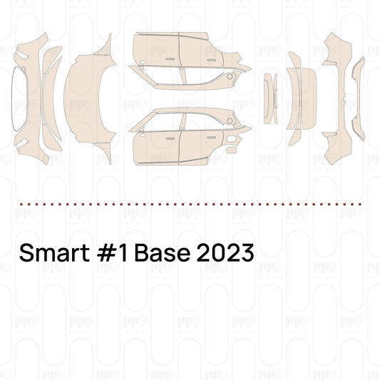 Pre-Cut PPF Smart #1 Base 2023