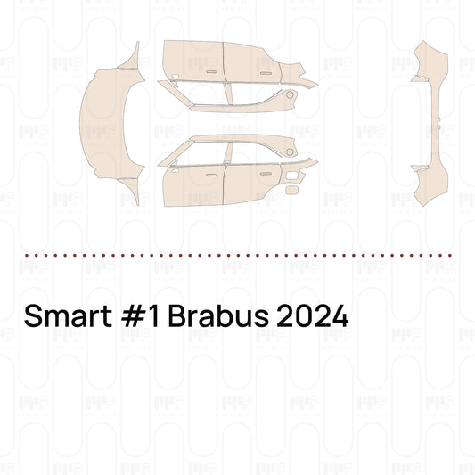 Pre-Cut PPF Smart #1 Brabus 2024