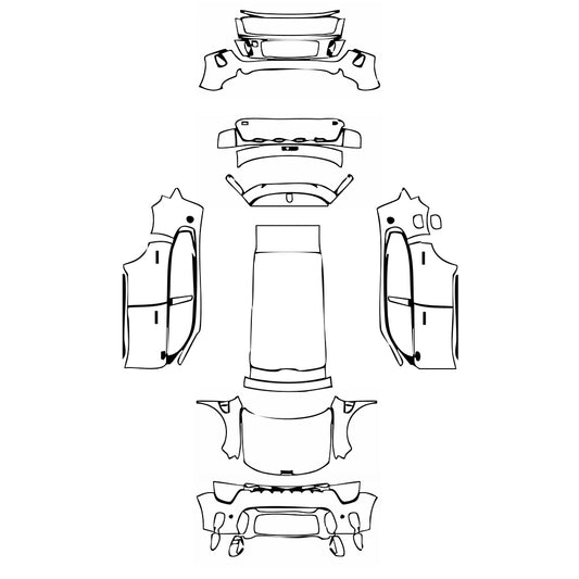 Pre-Cut PPF Smart #5 Base 2024 - PPF-Kits