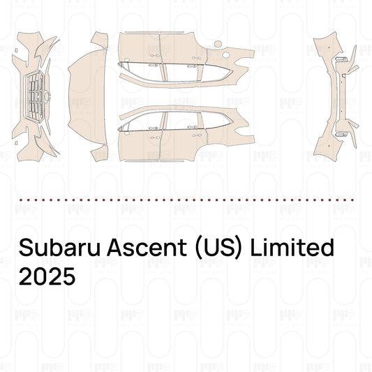 Pre-Cut PPF Subaru Ascent (US) Limited 2025