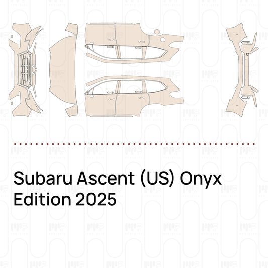 Pre-Cut PPF Subaru Ascent (US) Onyx Edition 2025