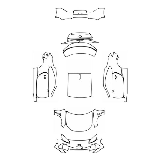 Pre-Cut PPF Subaru BRZ 2025 - PPF-Kits