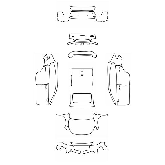 Pre-Cut PPF Subaru XV 2019 - PPF-Kits