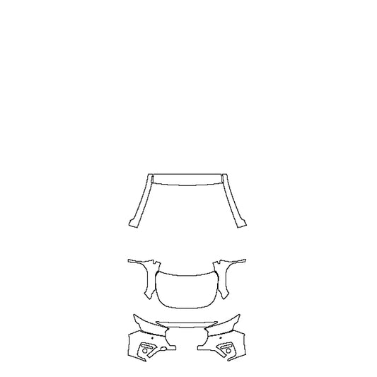 Pre-Cut PPF Suzuki S-Cross 2023 - PPF-Kits