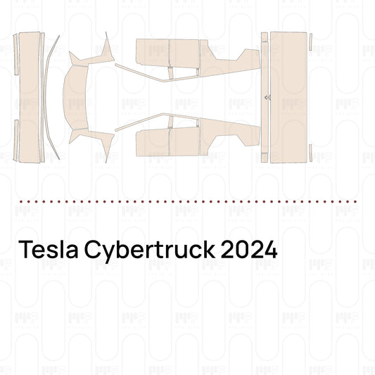 Pre-Cut PPF Tesla Cybertruck 2024