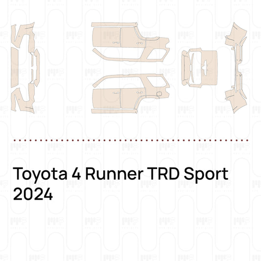 Pre-Cut PPF Toyota 4 Runner TRD Sport 2024