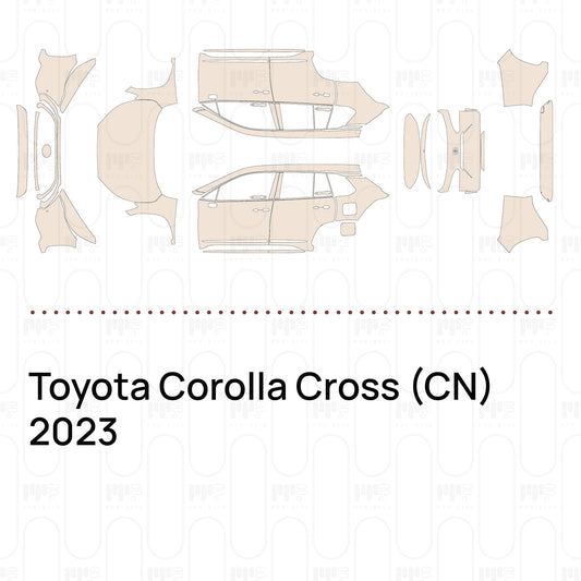 Pre-Cut PPF Toyota Corolla Cross (CN) 2023