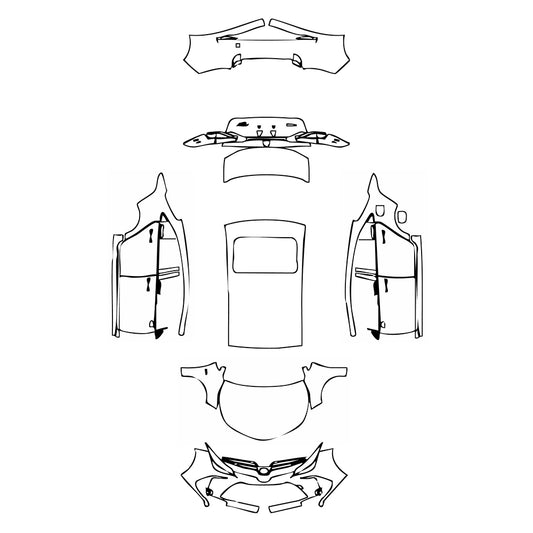 Pre-Cut PPF Toyota Corolla (CN) 2023 - PPF-Kits