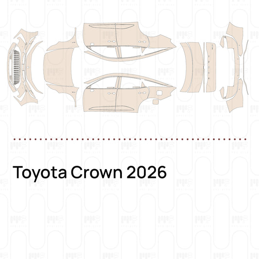 Pre-Cut PPF Toyota Crown 2026