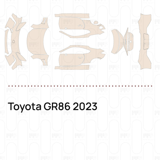 Pre-Cut PPF Toyota GR86 2023