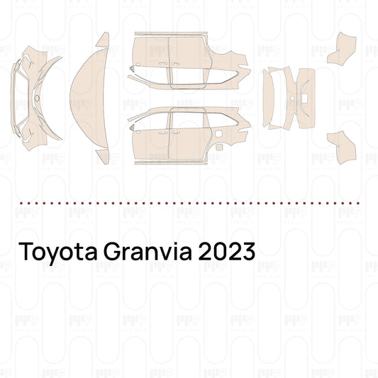 Pre-Cut PPF Toyota Granvia 2023