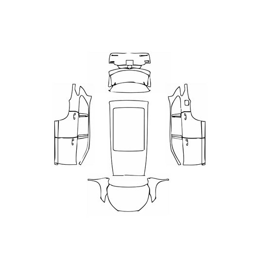 Pre-Cut PPF Toyota Highlander (CN) 2015 - PPF-Kits