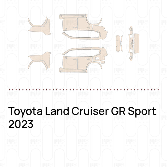 Pre-Cut PPF Toyota Land Cruiser GR Sport 2023