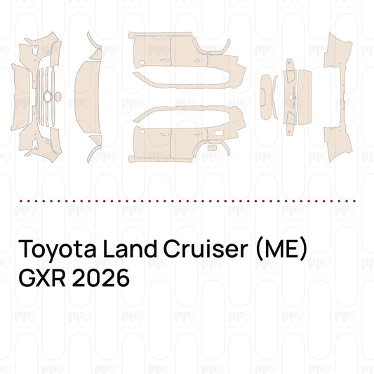Pre-Cut PPF Toyota Land Cruiser (ME) GXR 2026