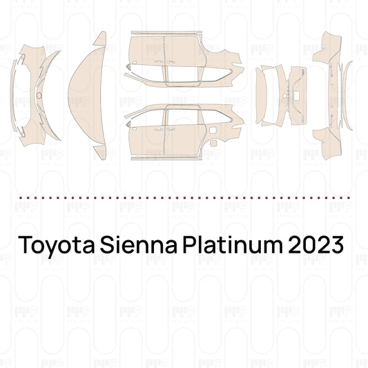 Pre-Cut PPF Toyota Sienna Platinum 2023