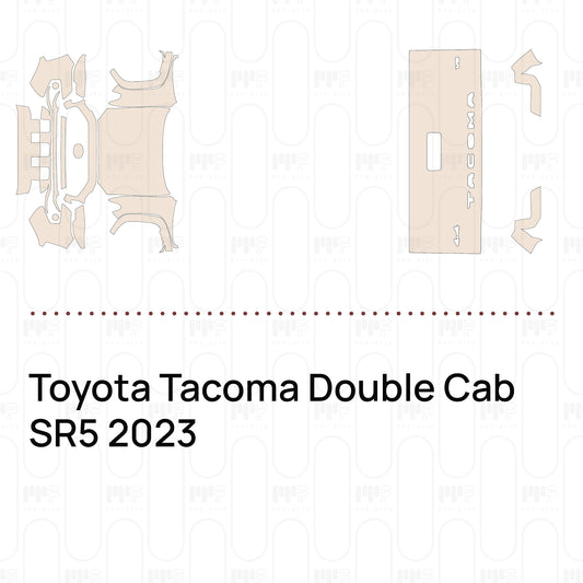 Pre-Cut PPF Toyota Tacoma Double Cab SR5 2023