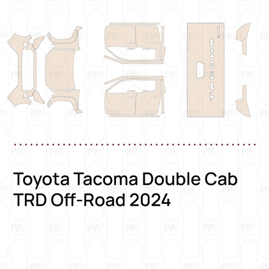 Pre-Cut PPF Toyota Tacoma Double Cab TRD Off-Road 2024