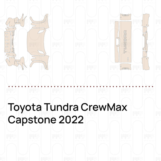 Pre-Cut PPF Toyota Tundra CrewMax Capstone 2022
