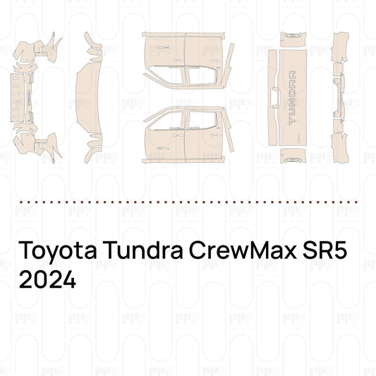 Pre-Cut PPF Toyota Tundra CrewMax SR5 2024