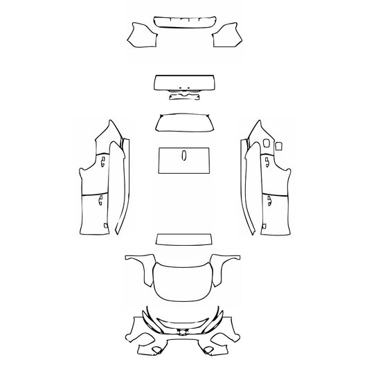 Pre-Cut PPF Toyota Wildlander 2020 - PPF-Kits