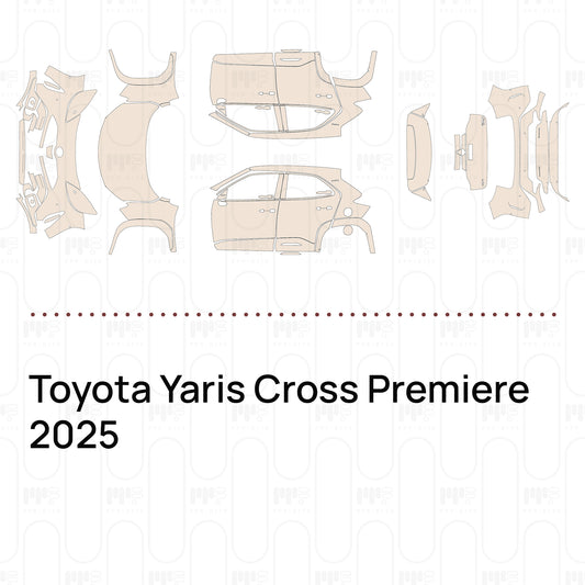 Pre-Cut PPF Toyota Yaris Cross Premiere 2025