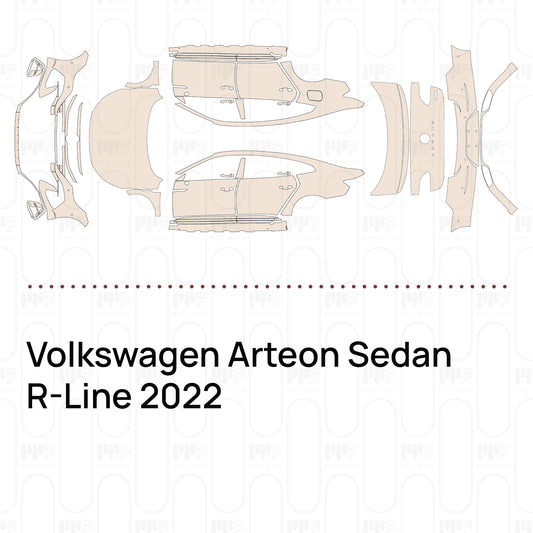 Pre-Cut PPF Volkswagen Arteon Sedan R-Line 2022