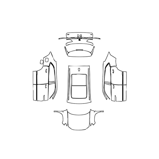 Pre-Cut PPF Volkswagen Atlas Cross Sport (US) SEL R-Line 2020 - PPF-Kits