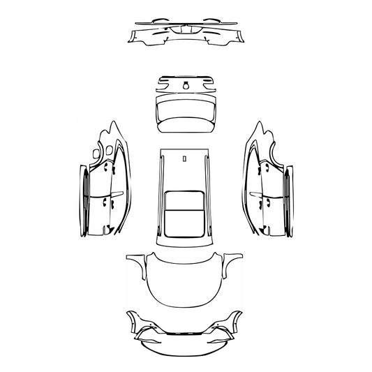 Pre-Cut PPF Volkswagen CC Shooting Brake 2024 - PPF-Kits