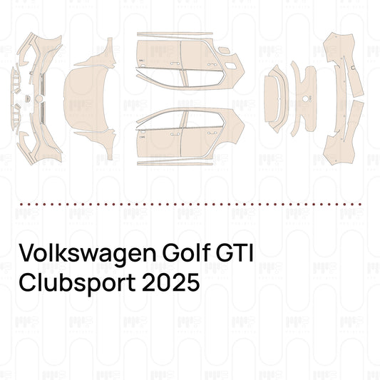 Pre-Cut PPF Volkswagen Golf GTI Clubsport 2025
