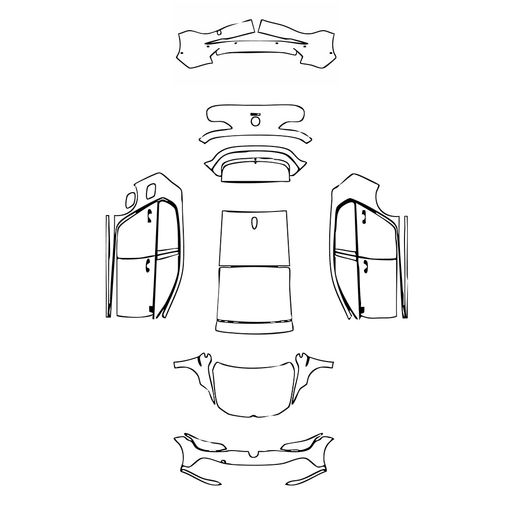 Pre-Cut PPF Volkswagen Golf Golf GTI Clubsport 2022 - PPF-Kits
