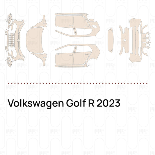 Pre-Cut PPF Volkswagen Golf R 2023