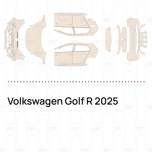 Pre-Cut PPF Volkswagen Golf R 2025