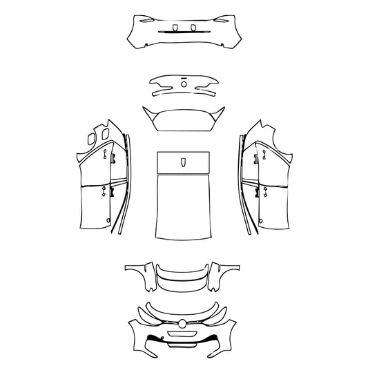 Pre-Cut PPF Volkswagen ID.3 (CN) 2024 - PPF-Kits